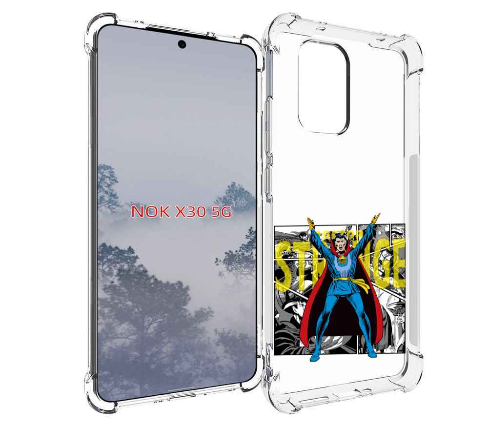

Чехол MyPads доктор стренж комикс для Nokia X30 5G, Tocco