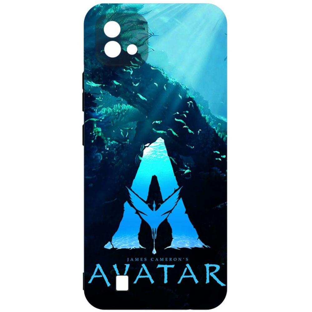 Чехол-накладка Софт Аватар - Цветное лого для Realme C11 (2021)