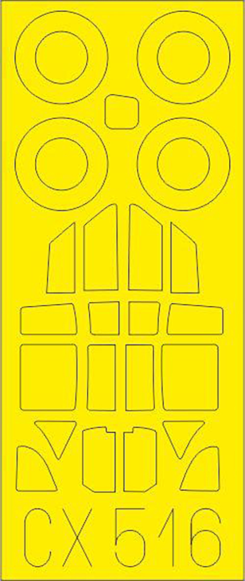 

Маска Eduard CX516 Ki-61-Id