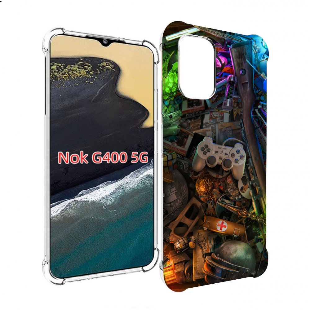 

Чехол MyPads JlaMBcPa6eM для Nokia G400 5G, Прозрачный, Tocco