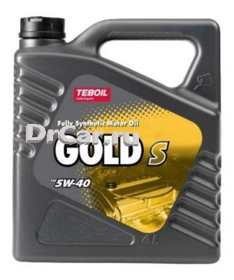 TEBOIL Моторное масло TEBOIL GOLD S 5W-40 синтетическое 4 л 19025 3510₽