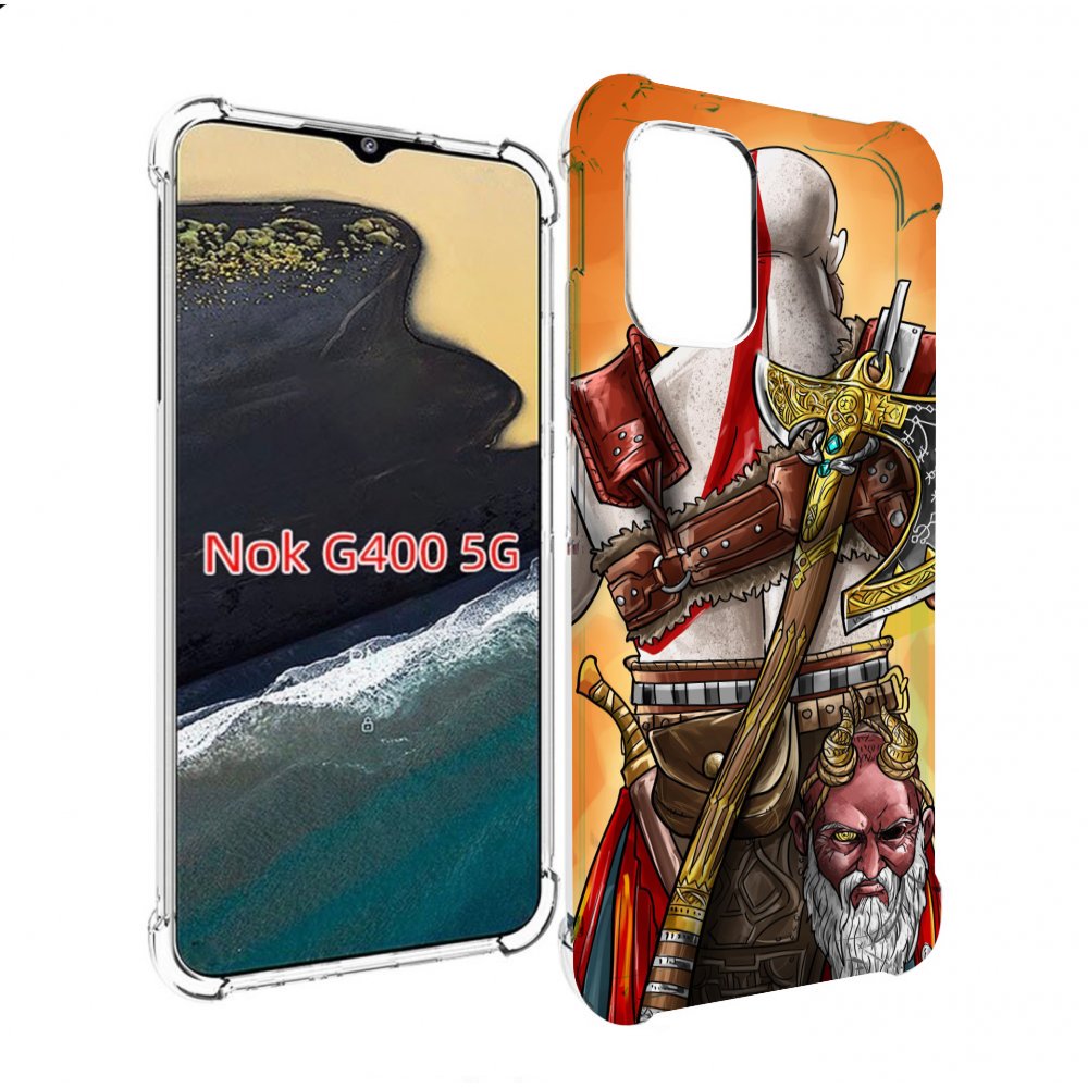 

Чехол MyPads God of War для Nokia G400 5G, Прозрачный, Tocco