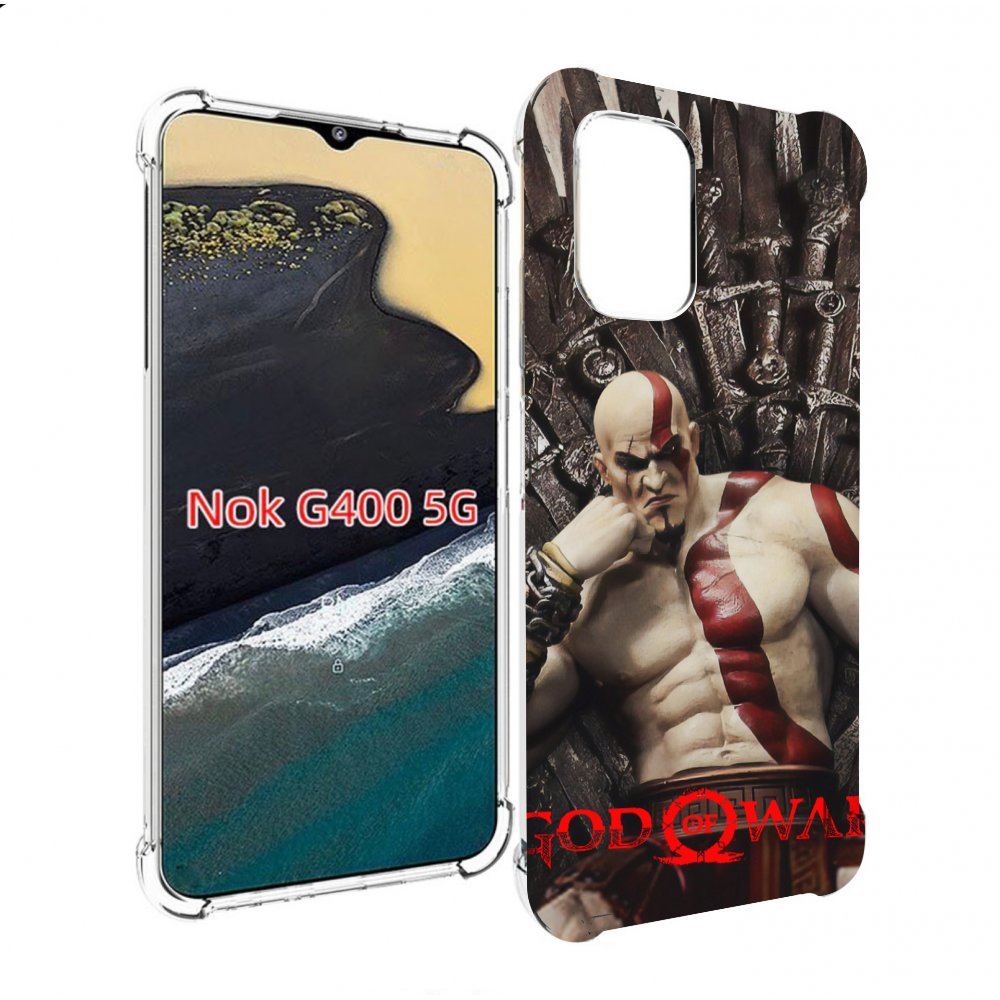 

Чехол MyPads God of War Кратос для Nokia G400 5G, Прозрачный, Tocco