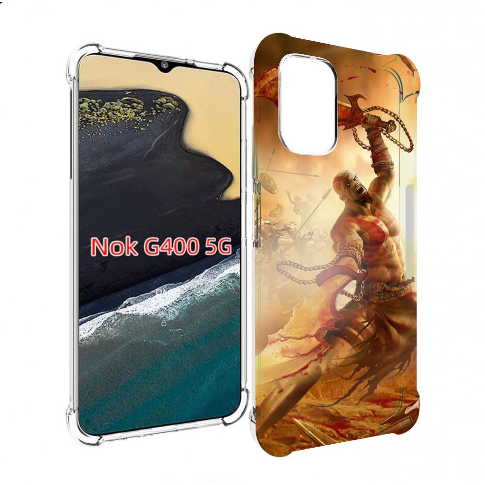 

Чехол MyPads God Of War III для Nokia G400 5G, Прозрачный, Tocco