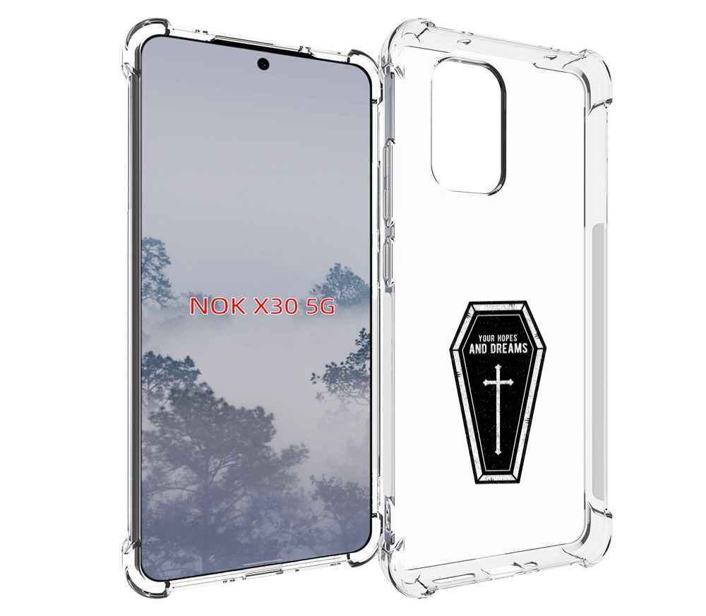 

Чехол MyPads гроб с мечтами для Nokia X30 5G, Tocco