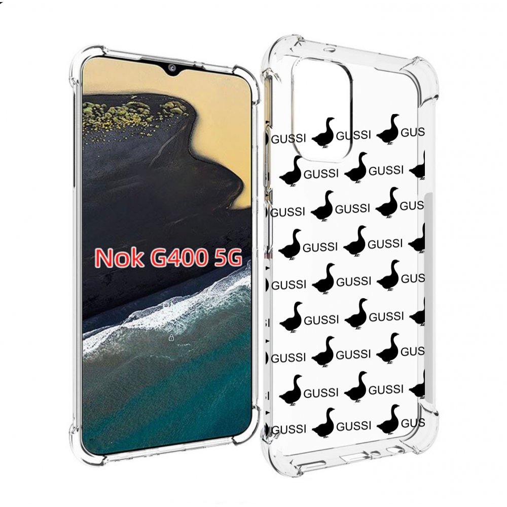 

Чехол MyPads GUSSI для Nokia G400 5G, Прозрачный, Tocco