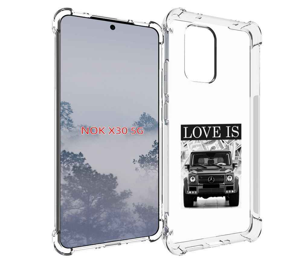

Чехол MyPads гелик для Nokia X30 5G, Tocco