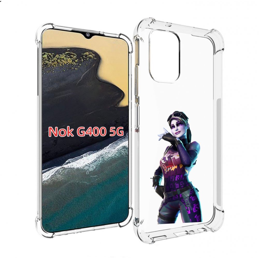 

Чехол MyPads Fortnite-3 для Nokia G400 5G, Прозрачный, Tocco