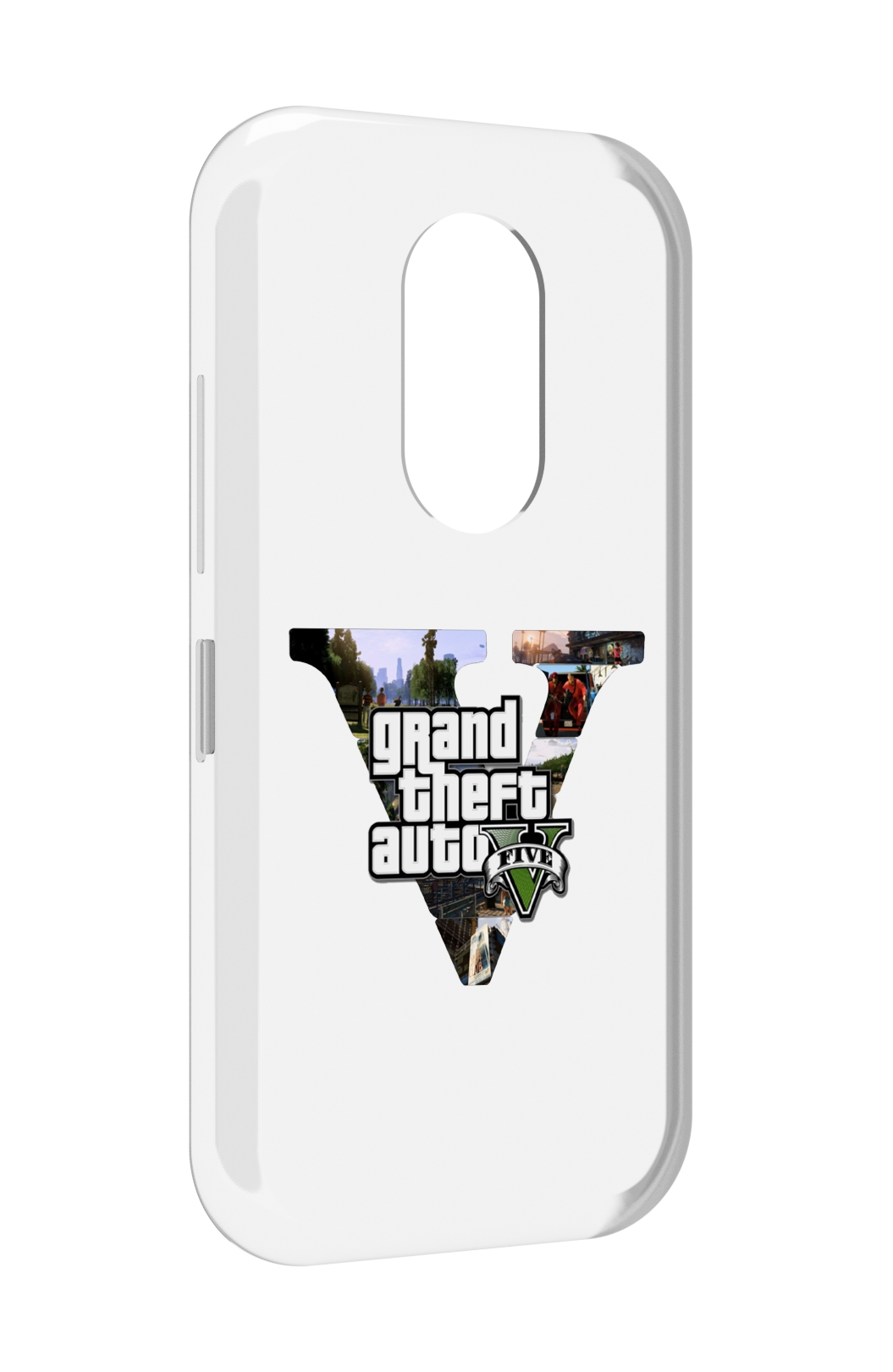 

Чехол MyPads GTA 5 логотип для Doogee S61 / S61 Pro, Прозрачный, Tocco