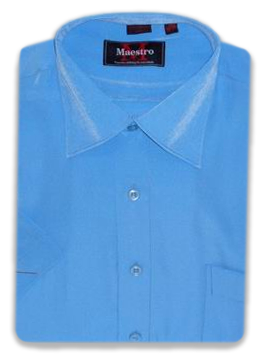 Рубашка мужская Maestro 31202 синяя 46/182-188