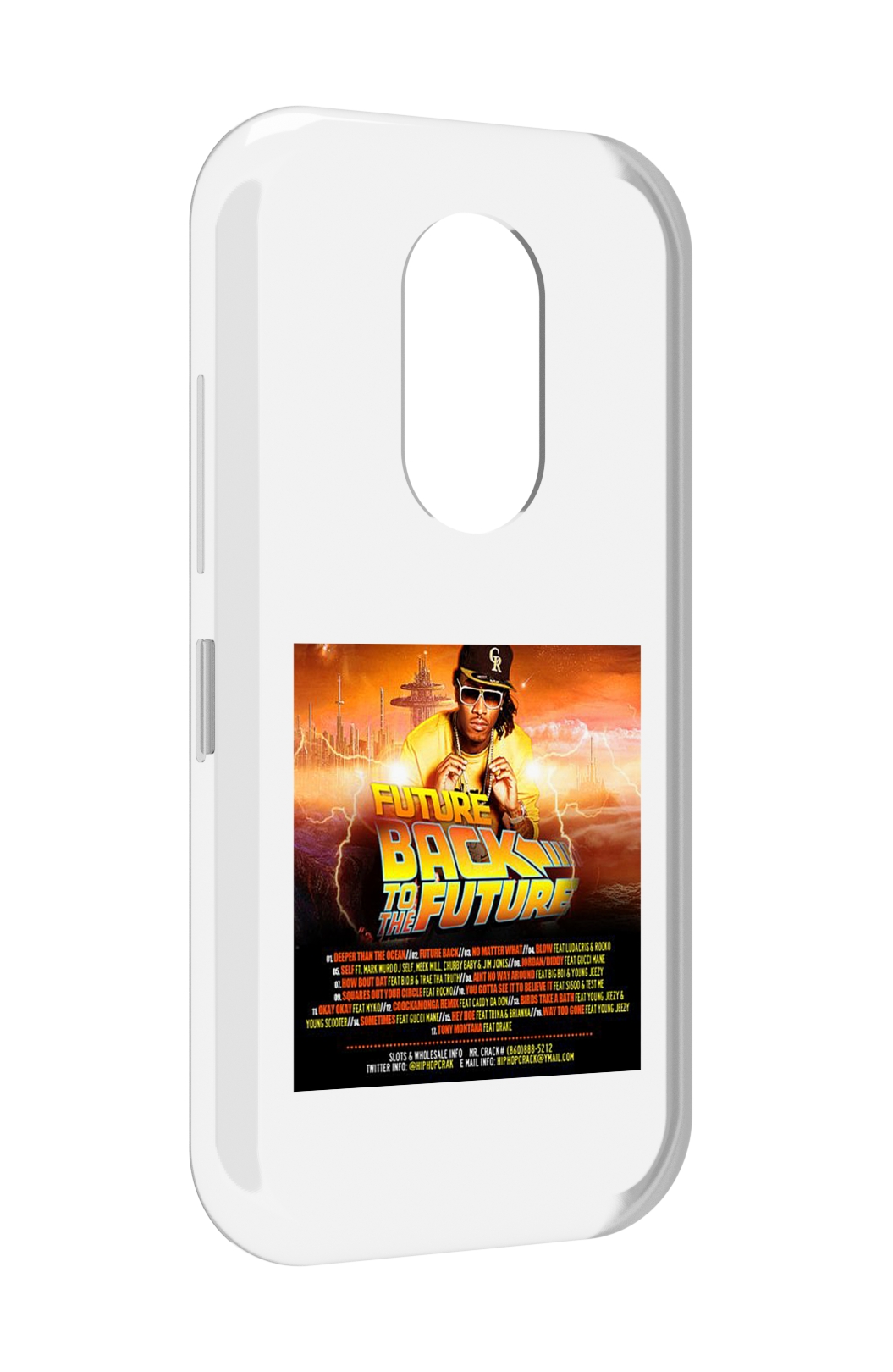 

Чехол MyPads Future - Back To The Future для Doogee S61 / S61 Pro, Прозрачный, Tocco