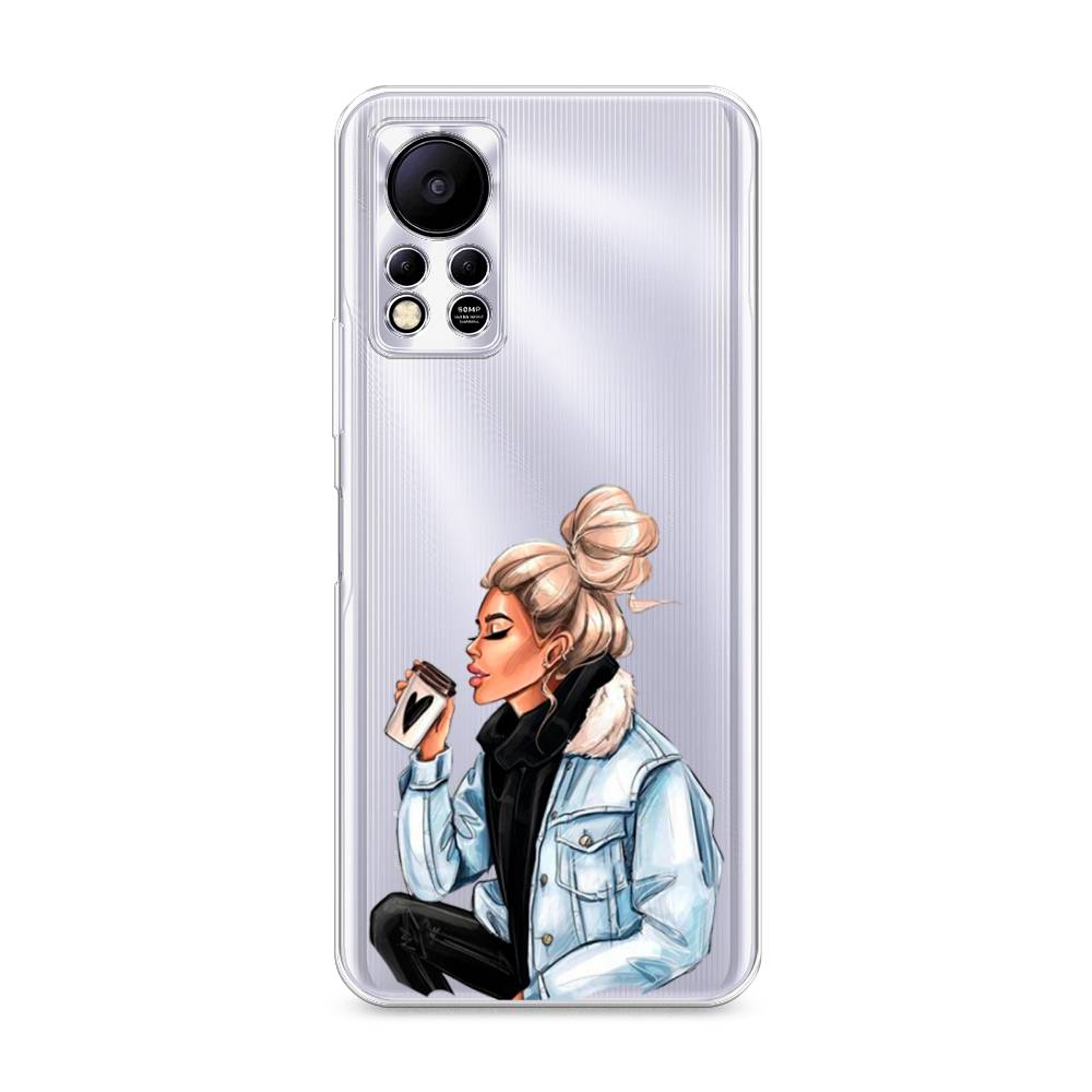 

Чехол Awog на Infinix HOT 11S NFC "Cute girl", Разноцветный, 3100950-7