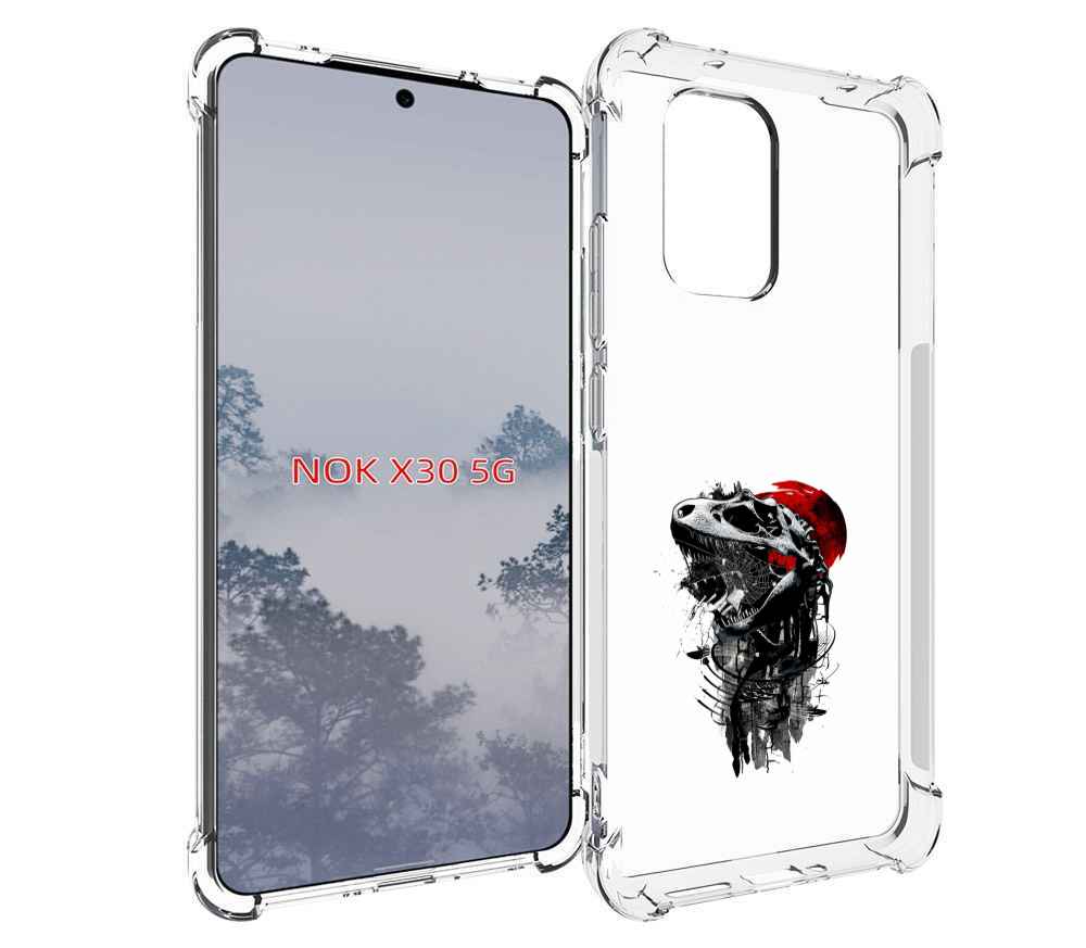 

Чехол MyPads вымерший динозавр для Nokia X30 5G, Tocco