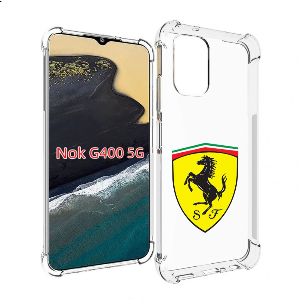 

Чехол MyPads Ferrari-3 мужской для Nokia G400 5G, Прозрачный, Tocco