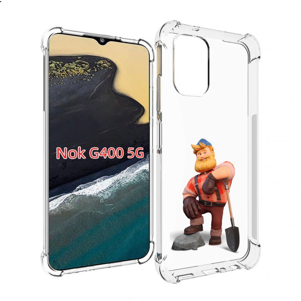 

Чехол MyPads FarmVille-2 для Nokia G400 5G, Прозрачный, Tocco