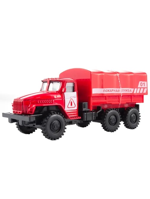 

Грузовик пожарной службы KiddieDrive, инерционный KiddieDrive, Красный