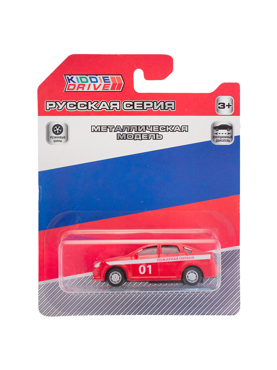 

Транспорт пожарной службы KiddieDrive, 8 см KiddieDrive, Красный