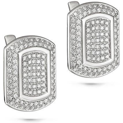 

Серьги женские из серебра Kabarovsky 12-090-8100, swarovski, 12-090-8100