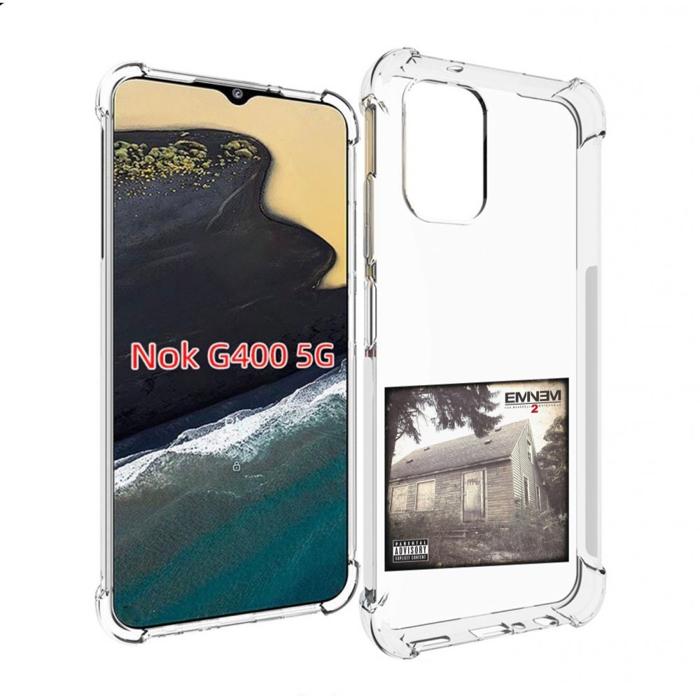 

Чехол MyPads Eminem THE MARSHALL MATHERS LP 2 для Nokia G400 5G, Прозрачный, Tocco