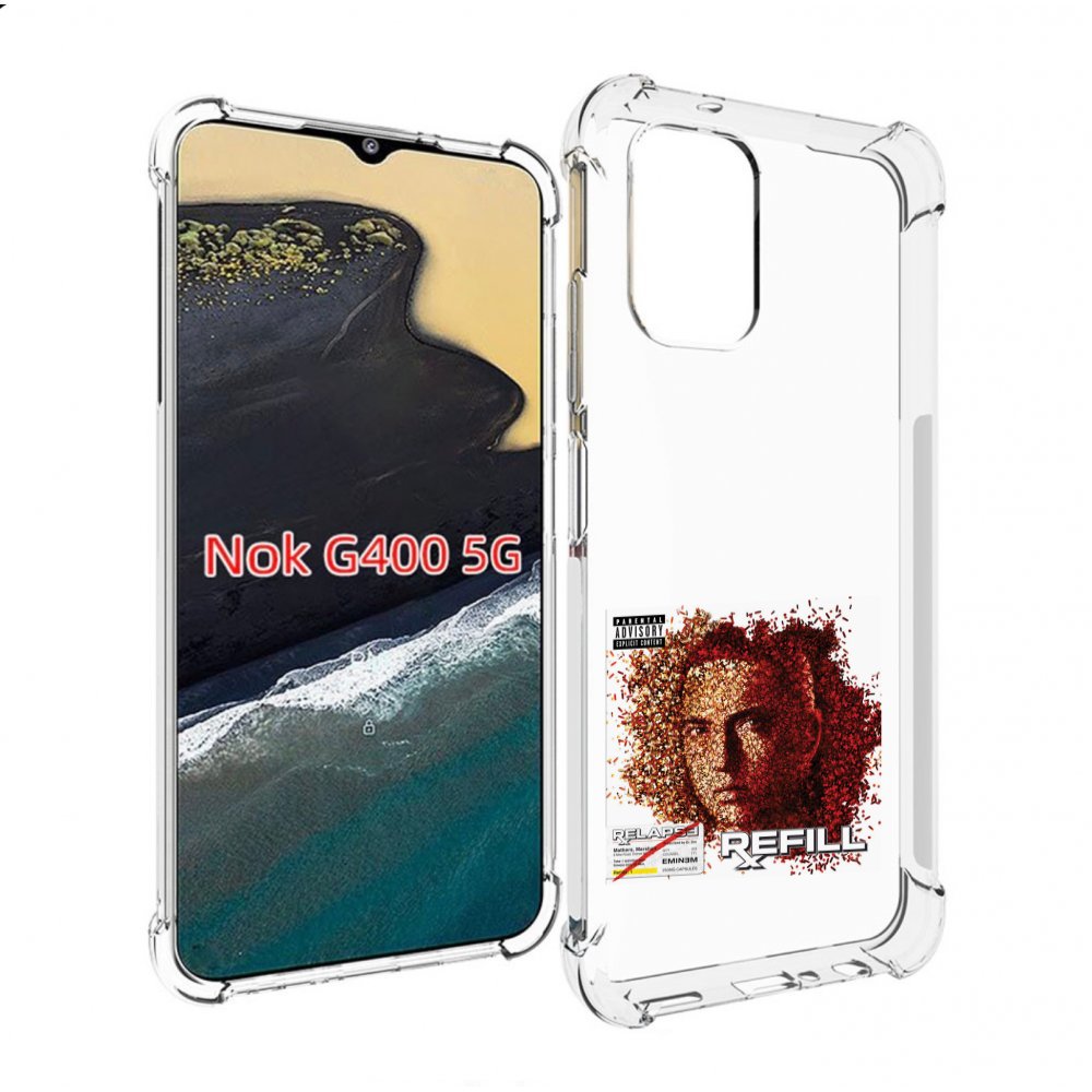 

Чехол MyPads Eminem RELAPSE, REFILL для Nokia G400 5G, Прозрачный, Tocco