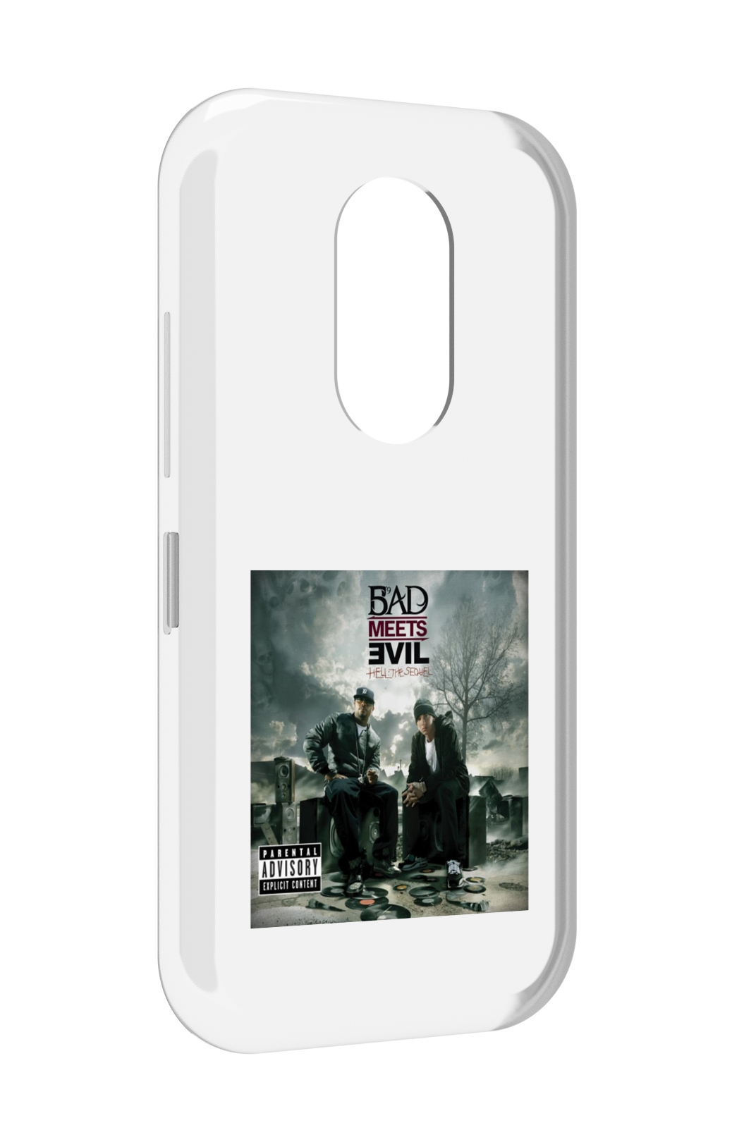 

Чехол MyPads Eminem BAD MEETS EVIL – HELL THE SEQUEL для Doogee S61 / S61 Pro, Прозрачный, Tocco