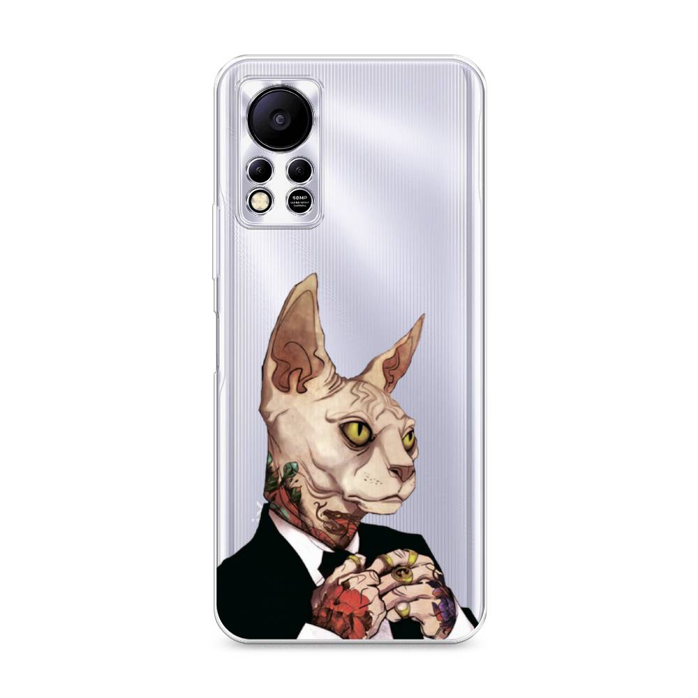 

Чехол Awog на Infinix HOT 11S NFC "Татуированный сфинкс", Разноцветный, 3100950-7