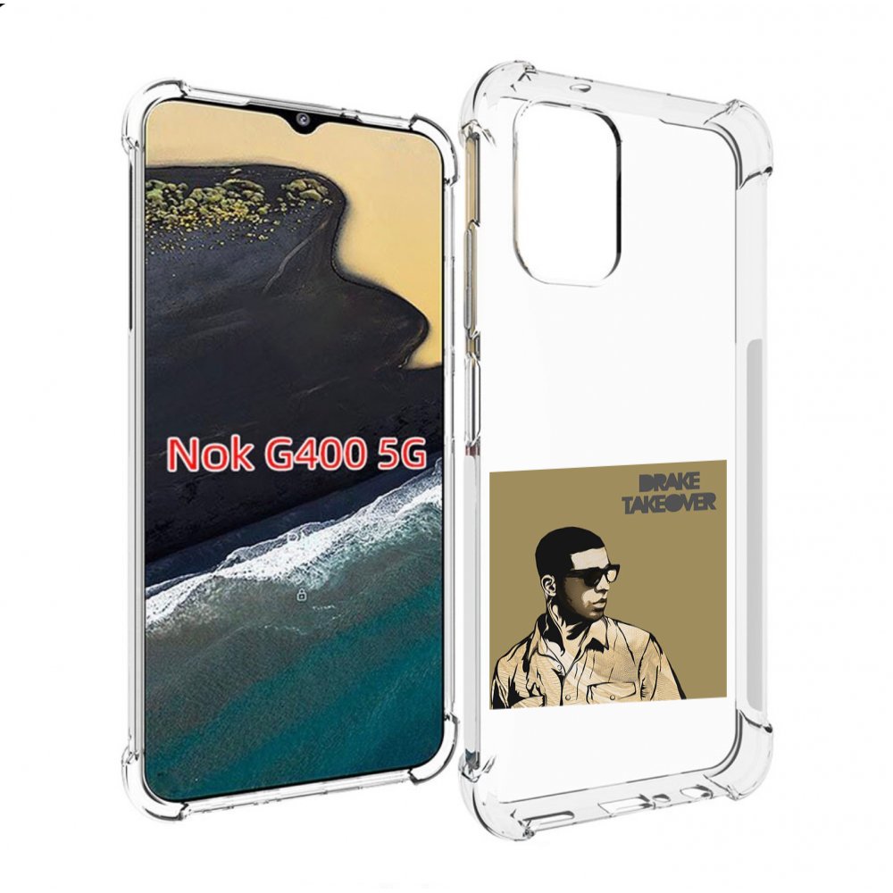 

Чехол MyPads Drake - Takeover для Nokia G400 5G, Прозрачный, Tocco