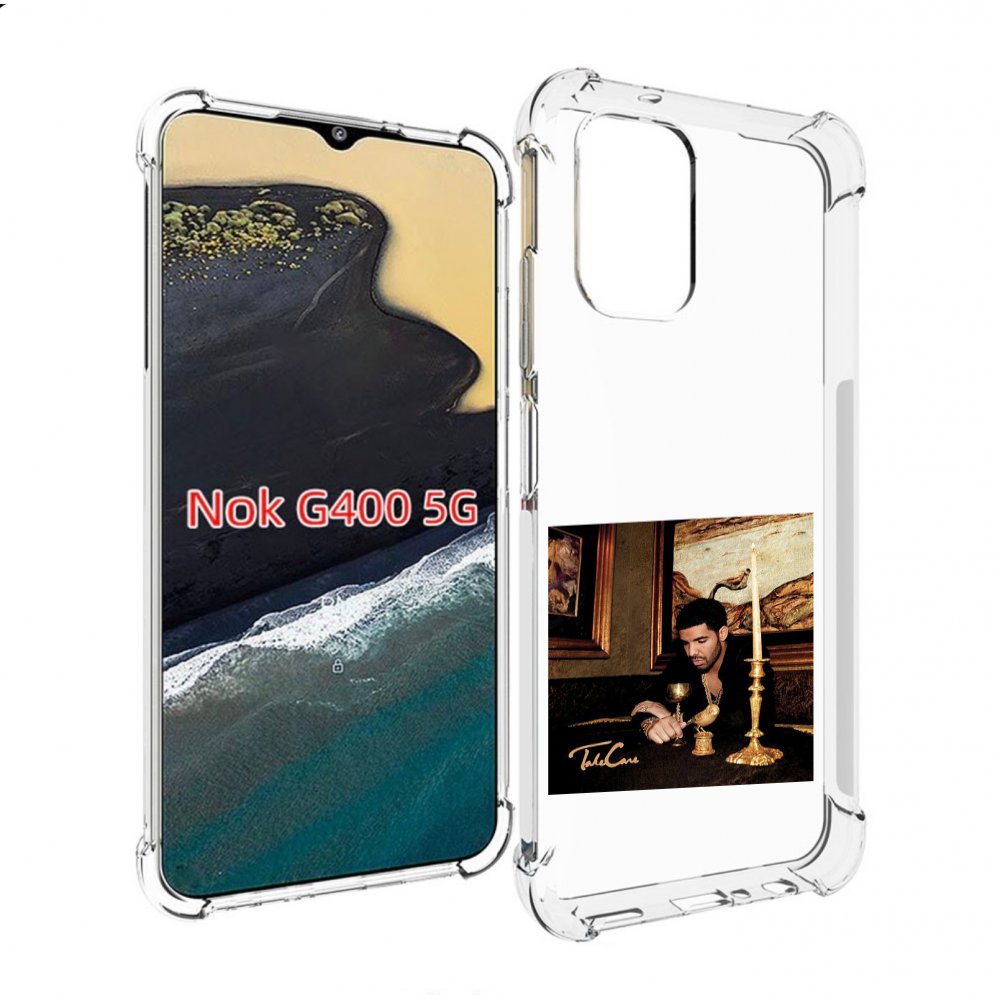 

Чехол MyPads Drake - Take Care для Nokia G400 5G, Прозрачный, Tocco
