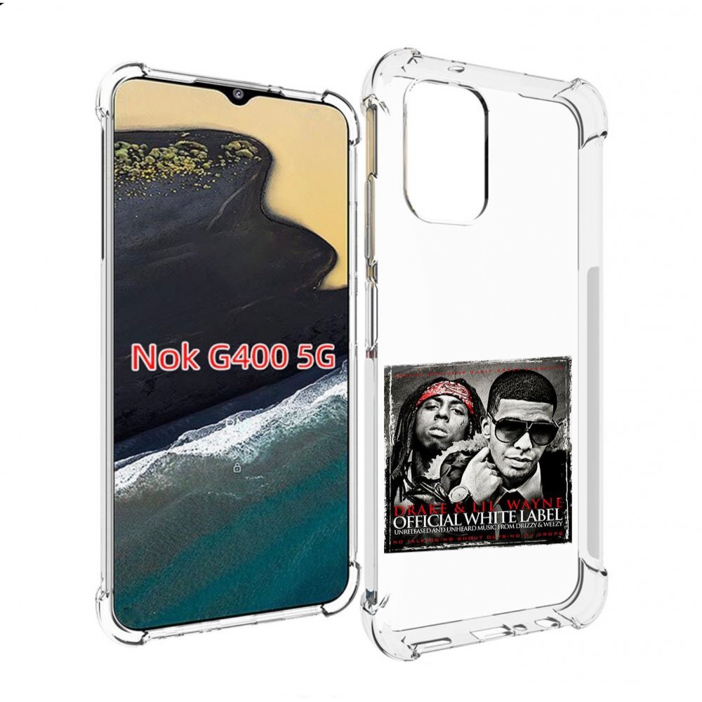 

Чехол MyPads Drake - Official White Label для Nokia G400 5G, Прозрачный, Tocco