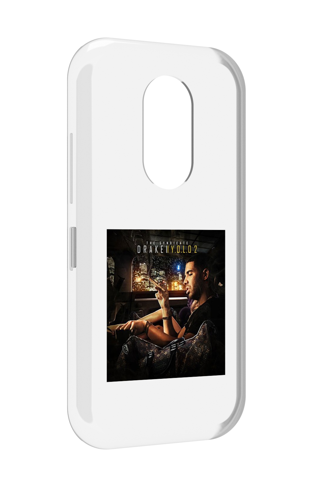 

Чехол MyPads Drake - You Only Live Once 2 для Doogee S61 / S61 Pro, Прозрачный, Tocco