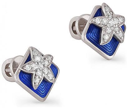 

Серьги-пусеты из серебра Kabarovsky 2-008-8107, swarovski, 2-008-8107