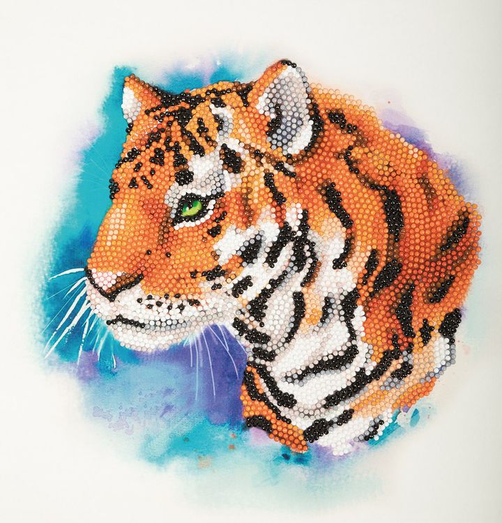 

Алмазная вышивка Фрея «Сильный тигр»