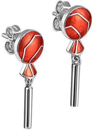 

Серьги женские из серебра Kabarovsky 2-051-0028, без вставки, 2-051-0028