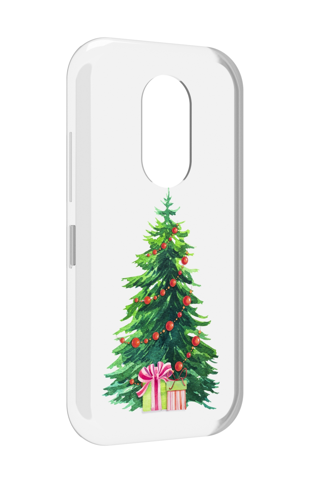 

Чехол MyPads Елка новогодняя с подарками акварель для Doogee S61 / S61 Pro, Прозрачный, Tocco