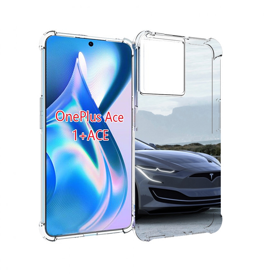 

Чехол MyPads tesla 2 мужской для OnePlus Ace, Прозрачный, Tocco