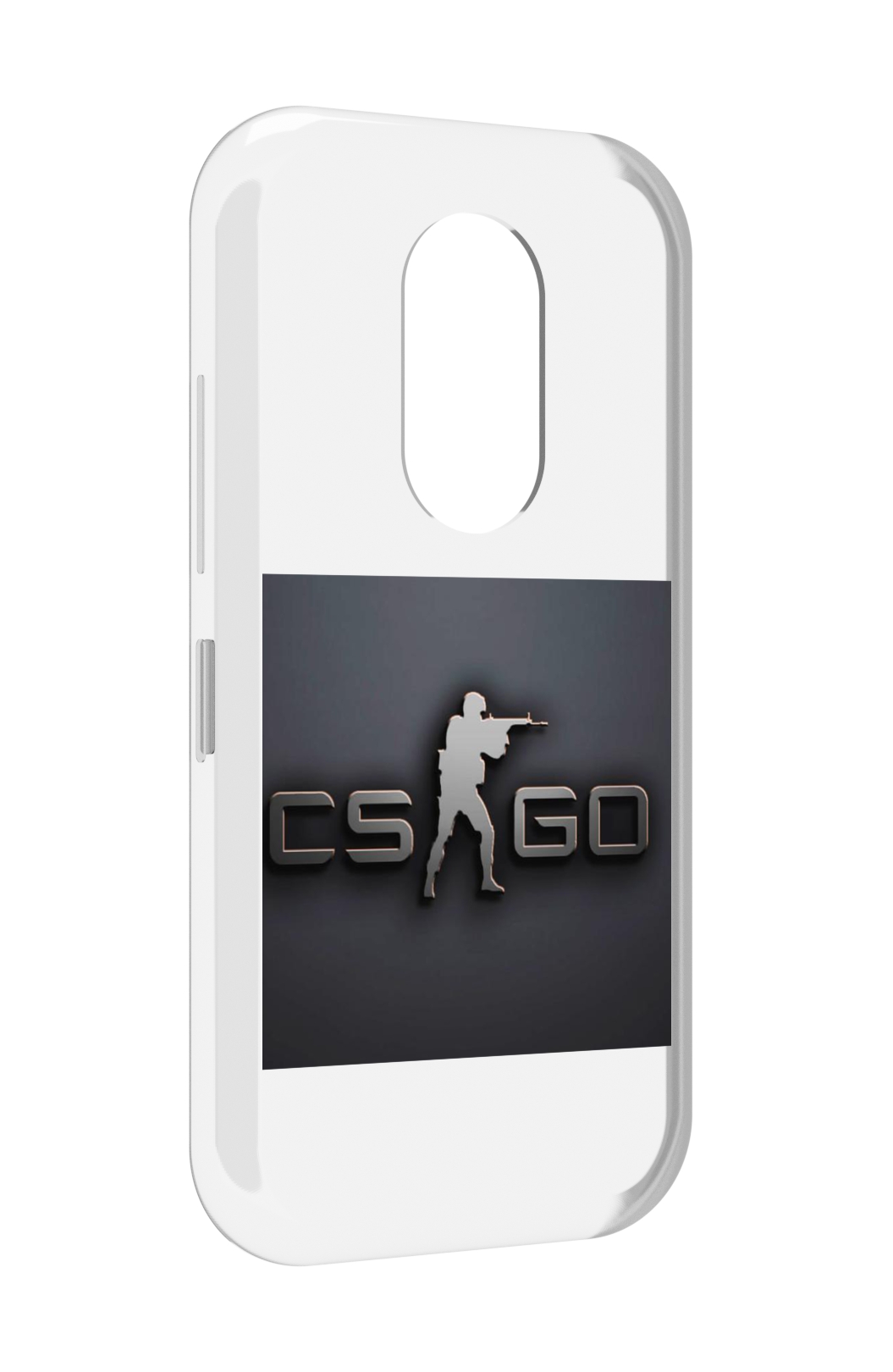 

Чехол MyPads CS go логотип мужской для Doogee S61 / S61 Pro, Прозрачный, Tocco