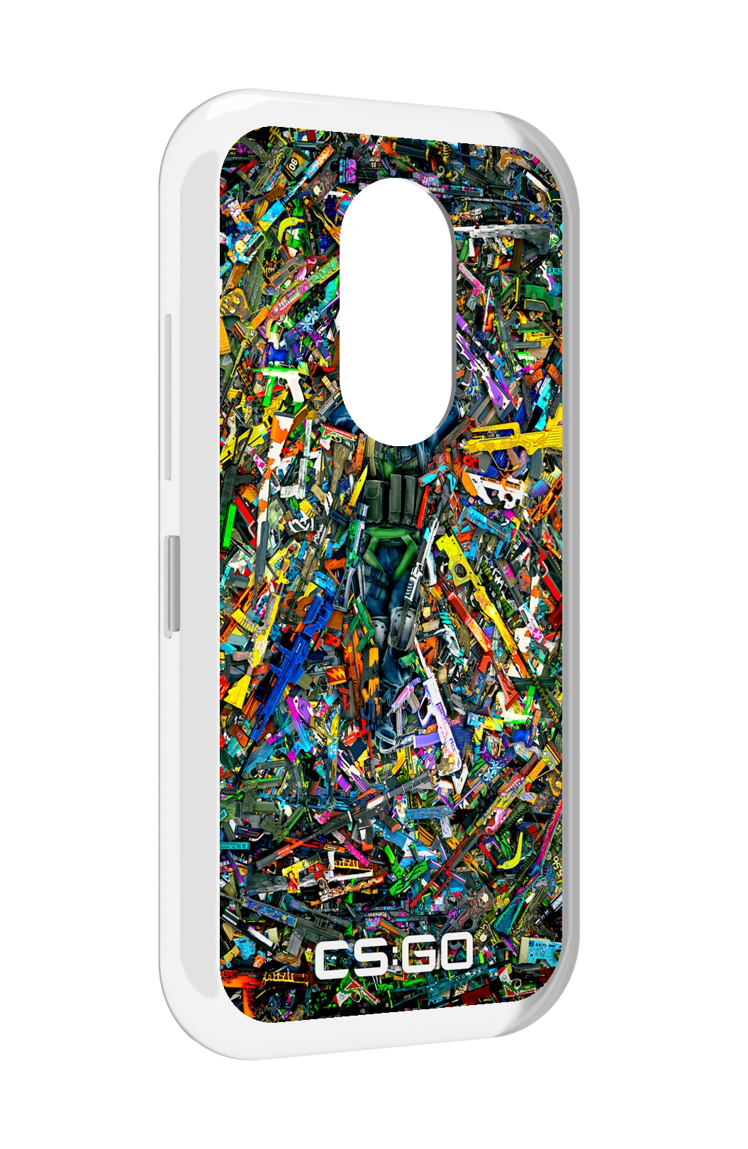 

Чехол MyPads CS GO guns skins мужской для Doogee S61 / S61 Pro, Прозрачный, Tocco