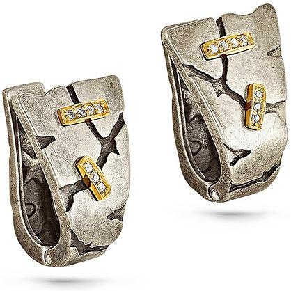 

Серьги женские из серебра Kabarovsky 2-035-1098, бриллиант, 2-035-1098