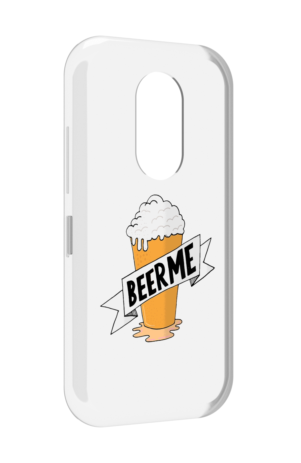 

Чехол MyPads Beer-me для Doogee S61 / S61 Pro, Прозрачный, Tocco