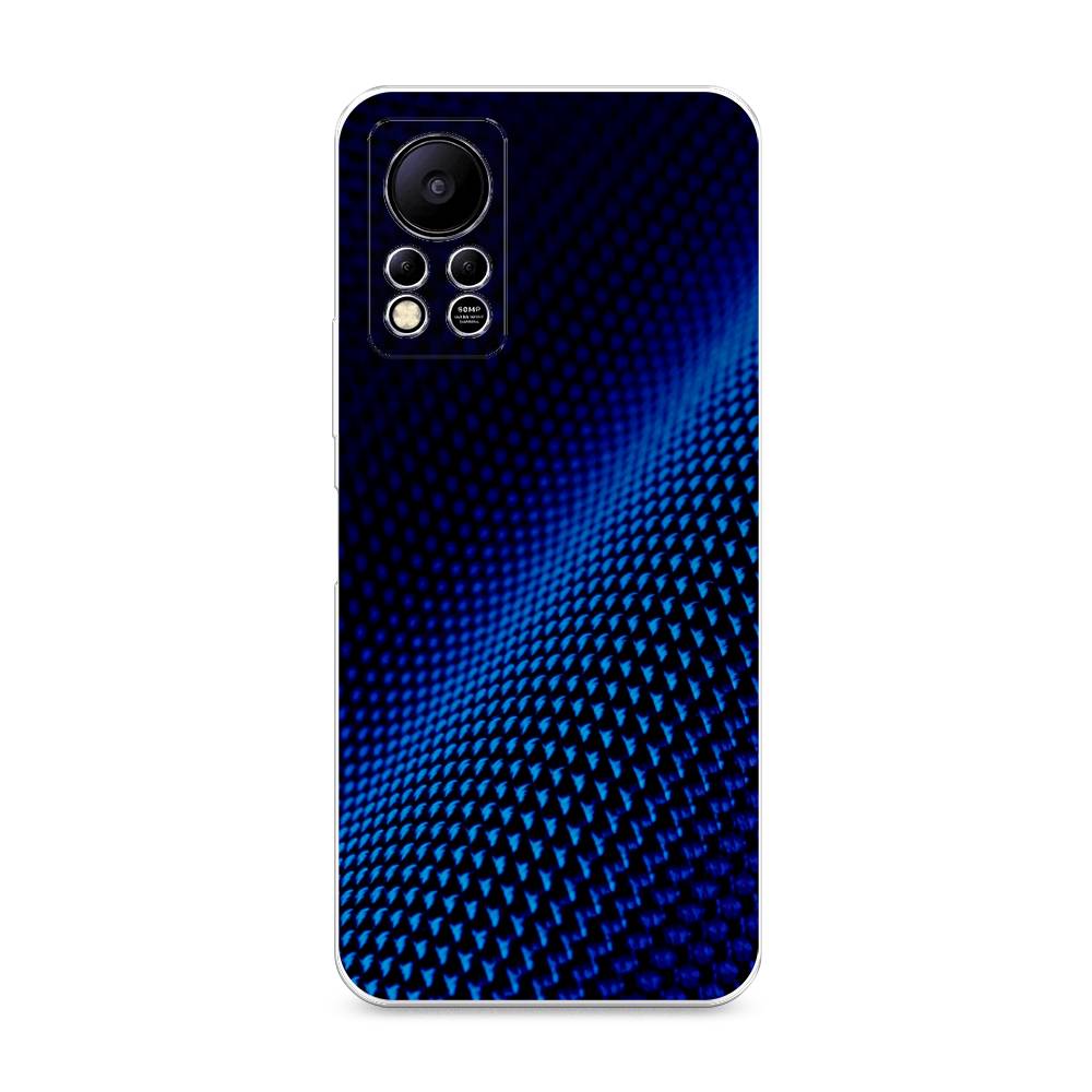 

Чехол Awog на Infinix HOT 11S NFC "Синий карбон", Разноцветный, 3100950-3