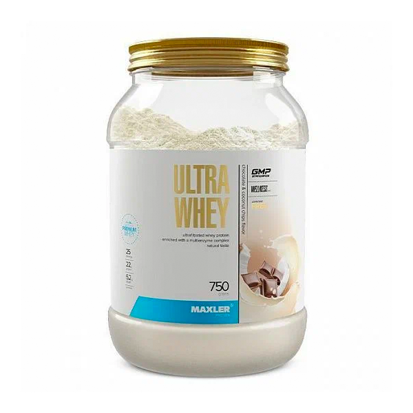 фото Maxler ultra whey protein, 750 гр. (шоколад кокос)