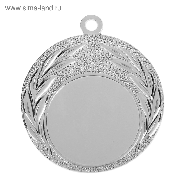 

Медаль под нанесение, серебро, d=4 см, Серебристый
