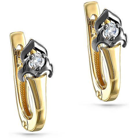 

Серьги женские из золота Kabarovsky 12-21215-1089, бриллиант, 12-21215-1089