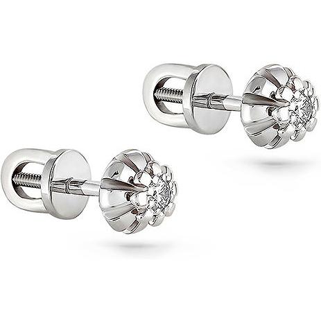 

Серьги-пусеты из золота Kabarovsky 12-1797-1000, бриллиант, 12-1797-1000