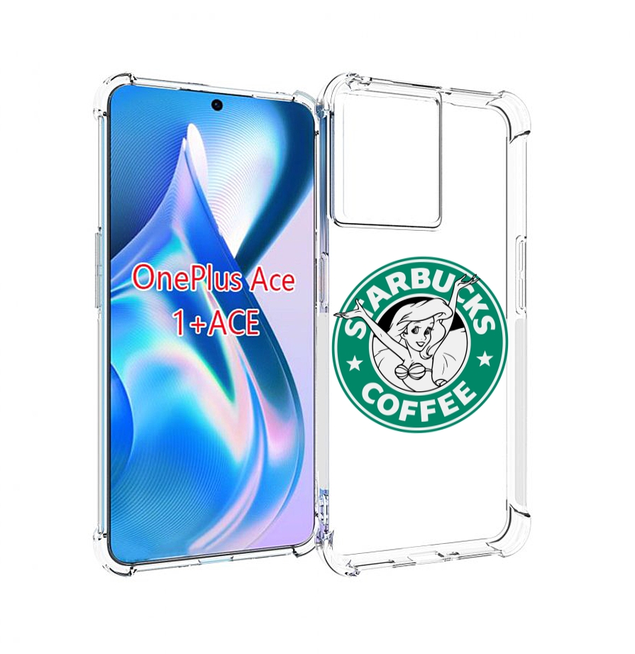 

Чехол MyPads старбакс-кофее для OnePlus Ace, Прозрачный, Tocco
