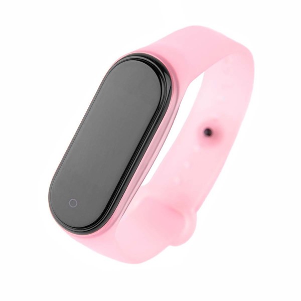

Ремешок для Xiaomi Mi Band 5 Чехольчикофф TPU Вид 4 Розовый
