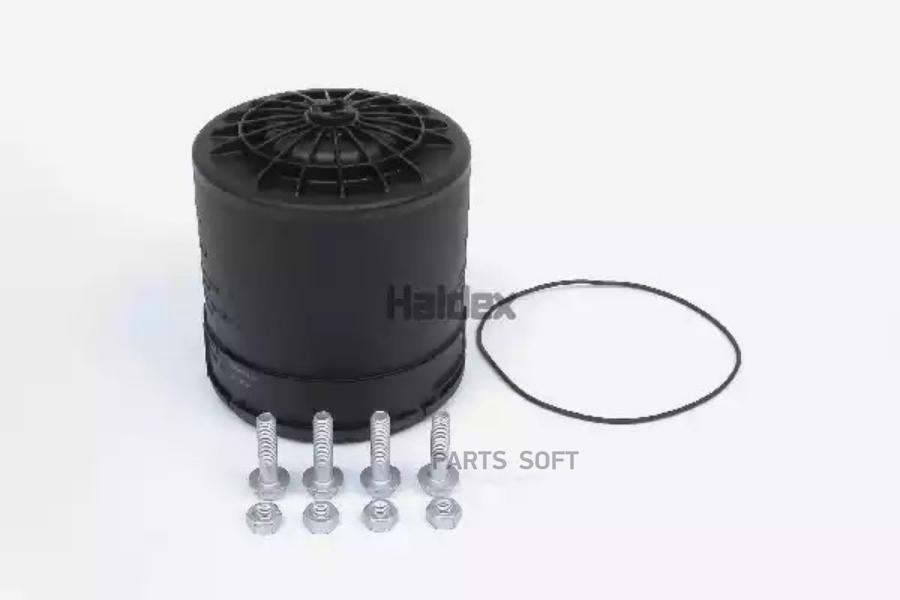 HALDEX Фильтр осушителя RENAULT VOLVO (картридж пластиковый, болты, уплотнения) HALDEX