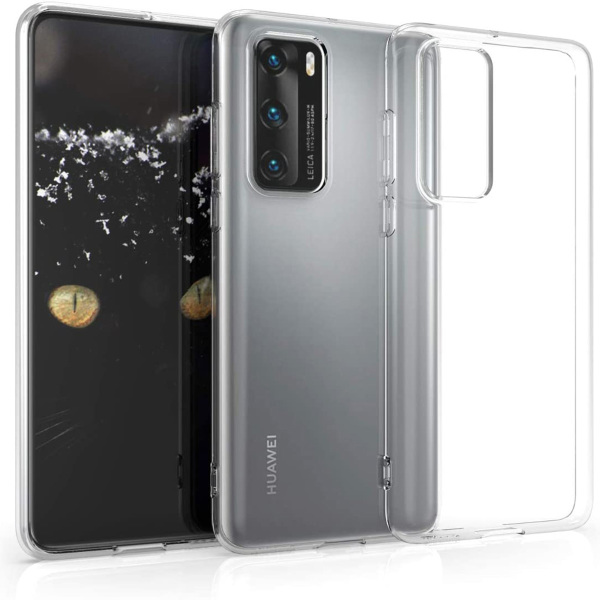 фото Силиконовый чехол для huawei p40 ibox crystal прозрачный