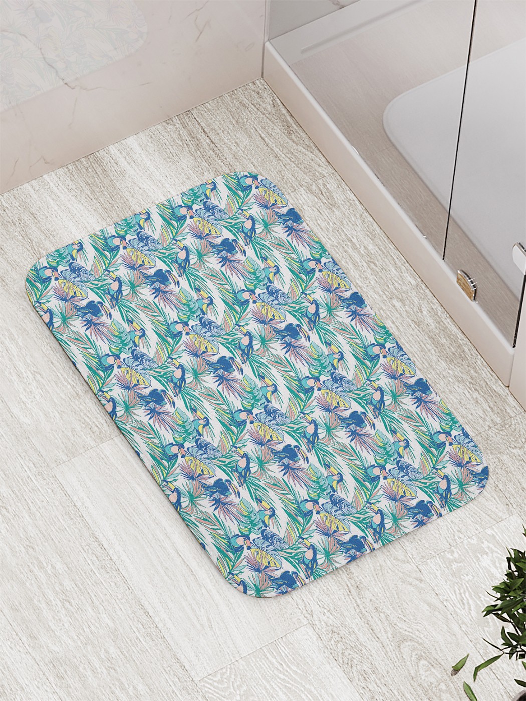 

bath_71420 Коврик противоскользящий для ванной, сауны, бассейна, 77х52 см