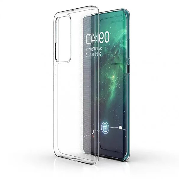 

Силиконовый чехол для Huawei P40 Pro TPU 1мм Прозрачный глянцевый